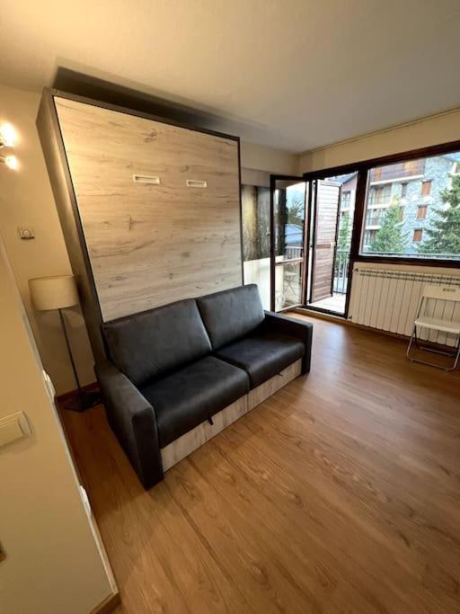 Estudio en Formigal con vistas a las pistas de esquí y garaje Exterior foto